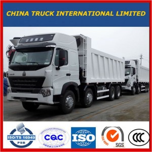 Camion à benne basculante Sinotruk HOWO A7 8X4 420HP 40 tonnes